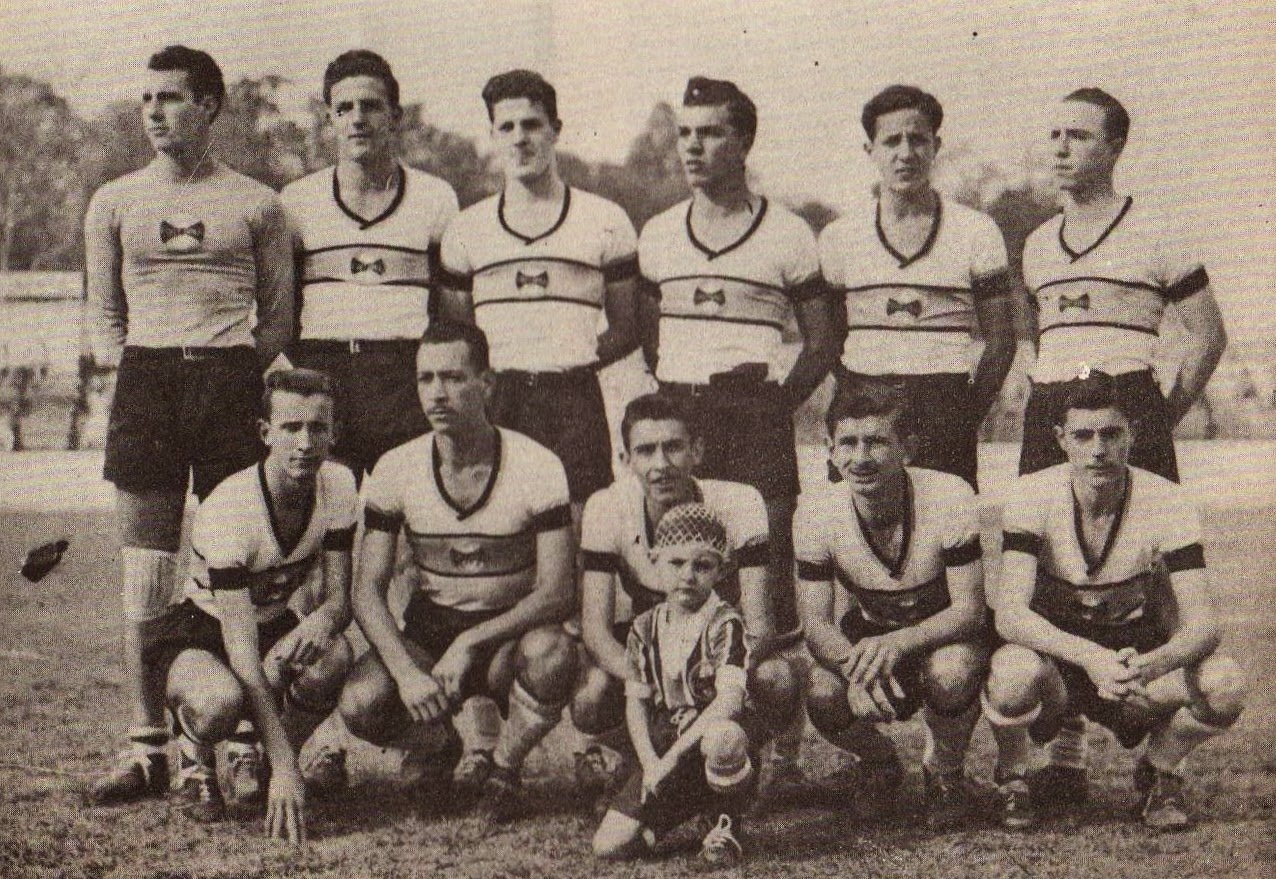 1950 – Grêmio 4×3 Cruzeiro – Camisa Branca | Grêmio1983